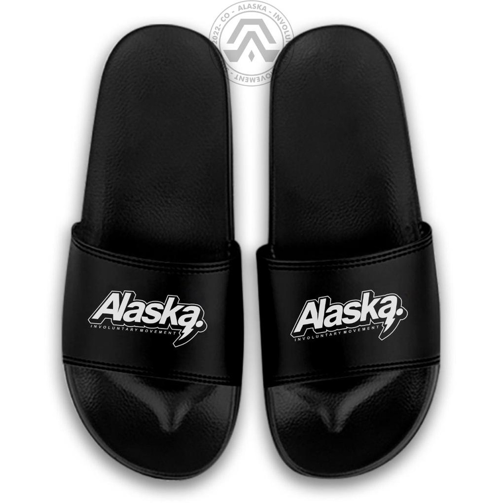Sandal Slop Pria Hitam Sendal Pria Dewasa Murah
