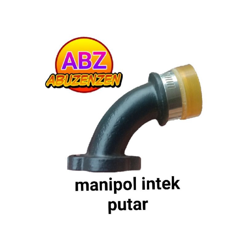 manipol manipul manifold intek leher angsa  karbu PE 28 Supra x 125