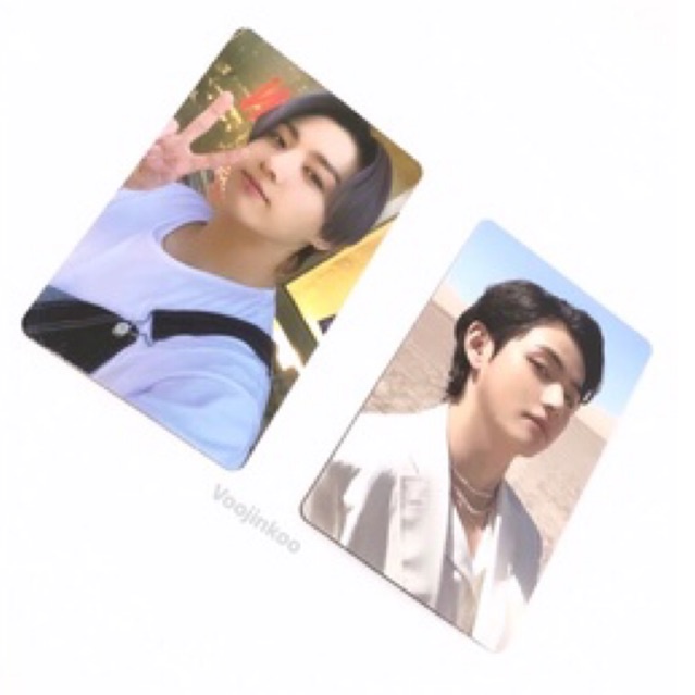 BTS PHOTOCARD POB BUTTER JUNGKOOK POB TAEHYUNG PROOF PHOTOCARD TAEHYUNG PC JUNGKOOK OFC