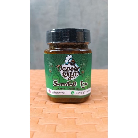 

Samal kemasan/sambal botol/sambal ijo/sambal hijau