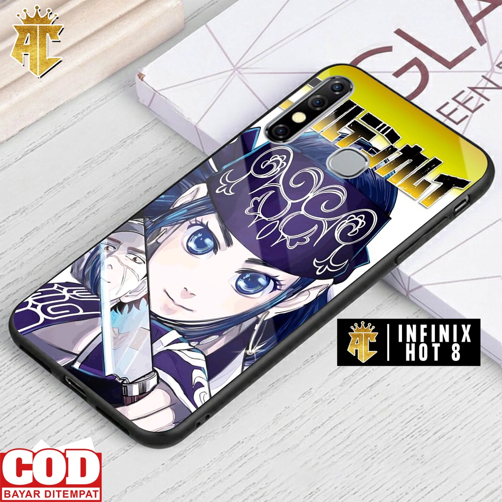 Case INFINIX HOT 8 - Casing INFINIX HOT 8 Terbaru 2022 AERO CASE [ MOTIF ANIME GK ] Silikon INFINIX 