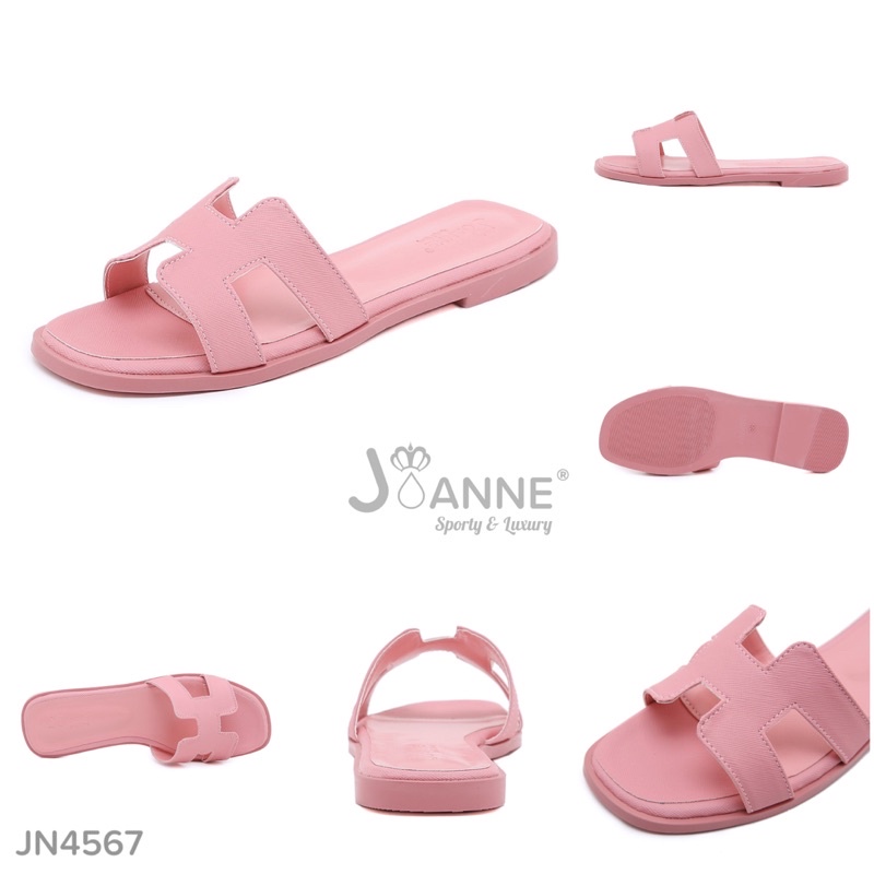 [ORIGINAL] JOANNE Premium Slipper Sandals Wanita #JN4567