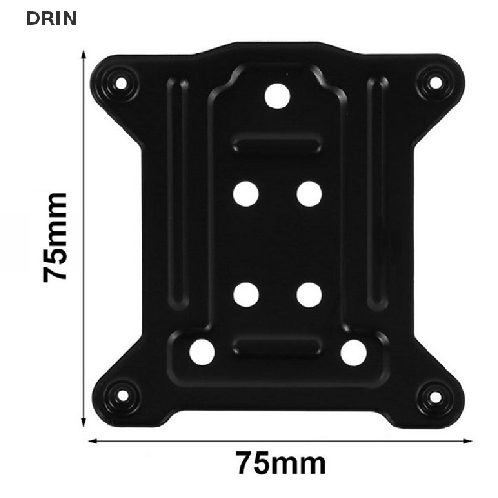 Dr 75x75mm CPU Metal Untuk LGAL 115x1150 1155 1155 1156 Radiator Backplane vn