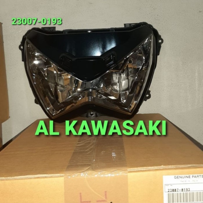 reflektor depan lampu depan z800 headlamp depan z250 fi dan z800 original Kawasaki