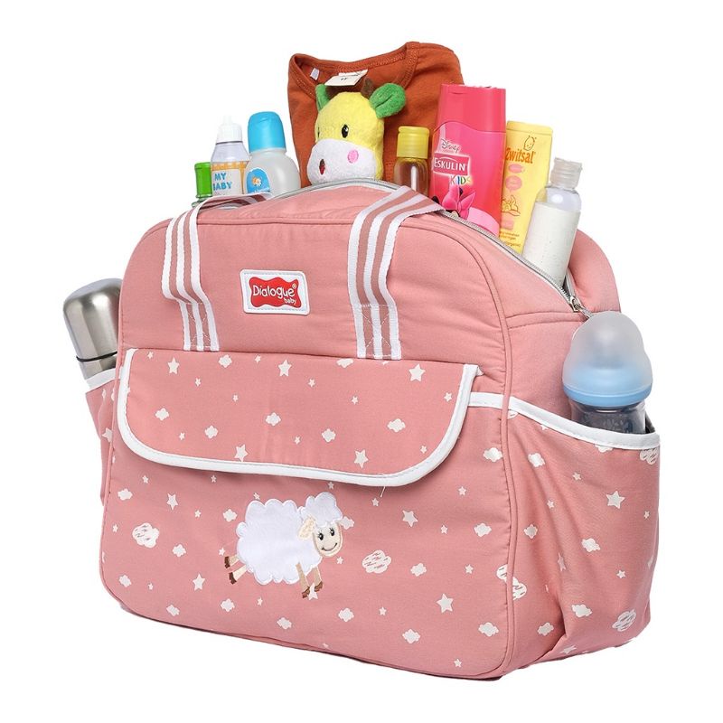 Dialogue Baby Tas Bayi Besar + Tempat Botol Susu Baby Sheep Series