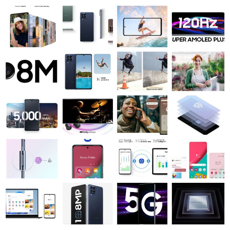 Samsung Galaxy M53 5G Smartphone 8GB 256GB