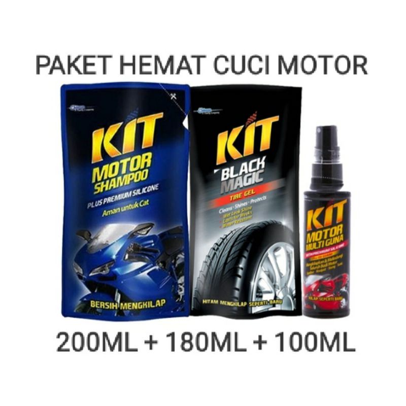 KIT PAKET HEMAT CUCI MOTOR