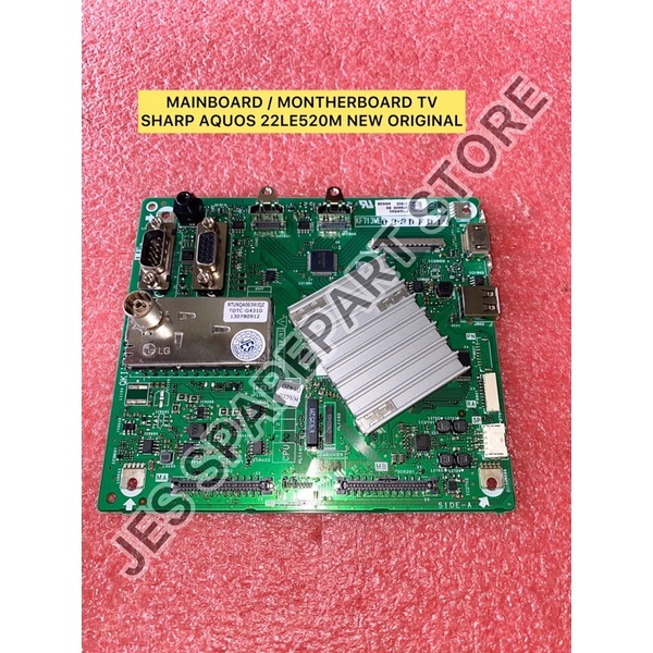 MAINBOARD / MONTHERBOARD TV  SHARP AQUOS 22LE520M NEW ORIGINAL