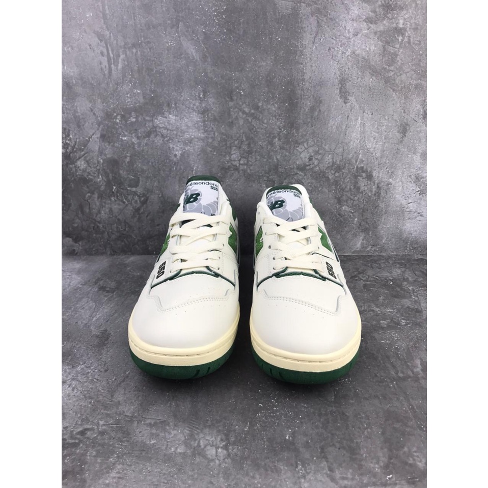 New Balance 550 White Green - BB550ALD, 100% Real Pic.