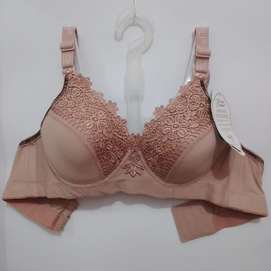 BRA BH PL500 36-42 BUSA TIPIS TANPA KAWAT CUP B PUSH UP