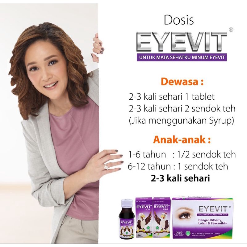 EYEVIT 60 ML sirup Mata anak