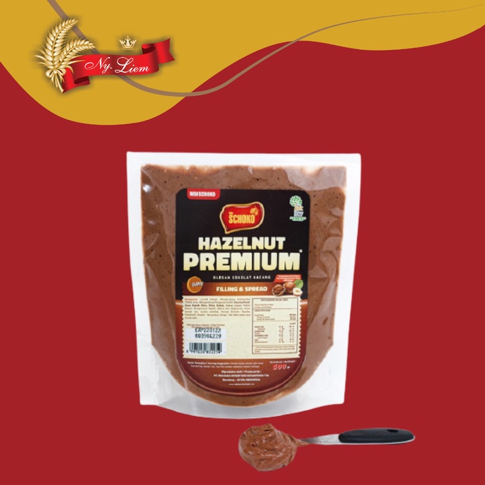 SCHOKO Hazelnut Premium Filling &amp; Spread 500 gram