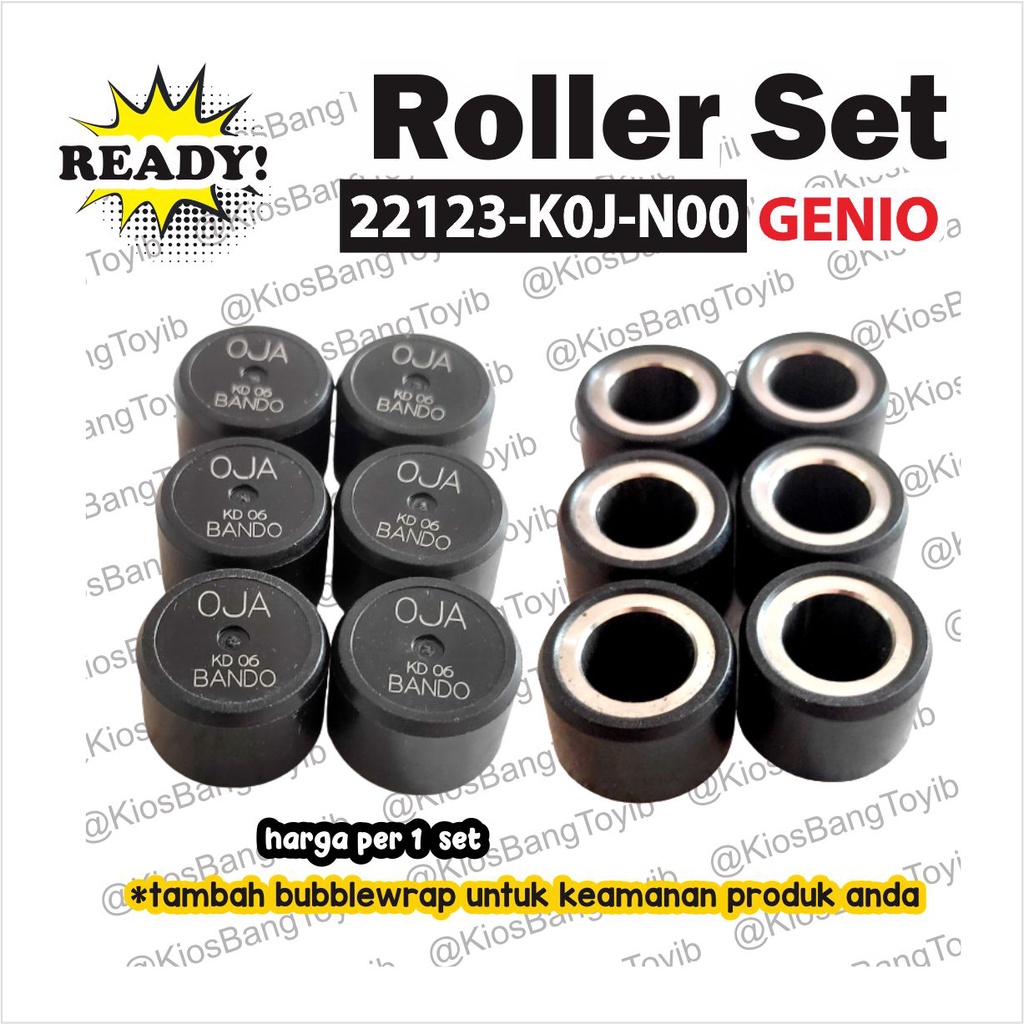 Roller Weight Set HONDA Genio Beat Scoopy (22123-KOJ)