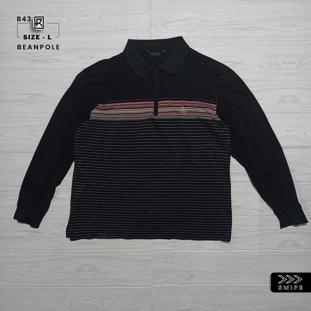 POLO SHIRT - BEAN POLE Bekas/Second/Rugby/Salur
