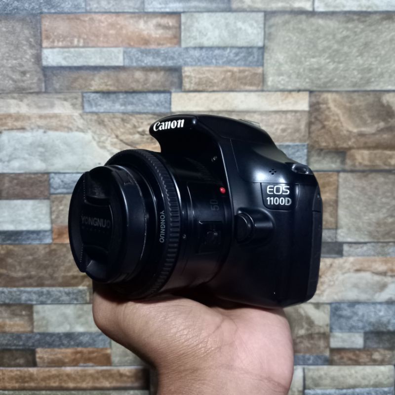 CANON 1100D LENSA FIX BOKEH MANTAP