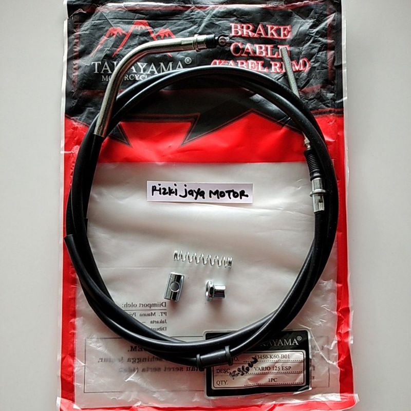 Kabel rem vario 125 esp 43450-K60-B01 ori TAKAYAMA