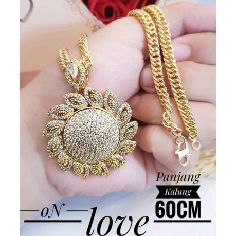 Xuping Kalung Hijab Aksesoris Wanita Panjang 60cm 016aa