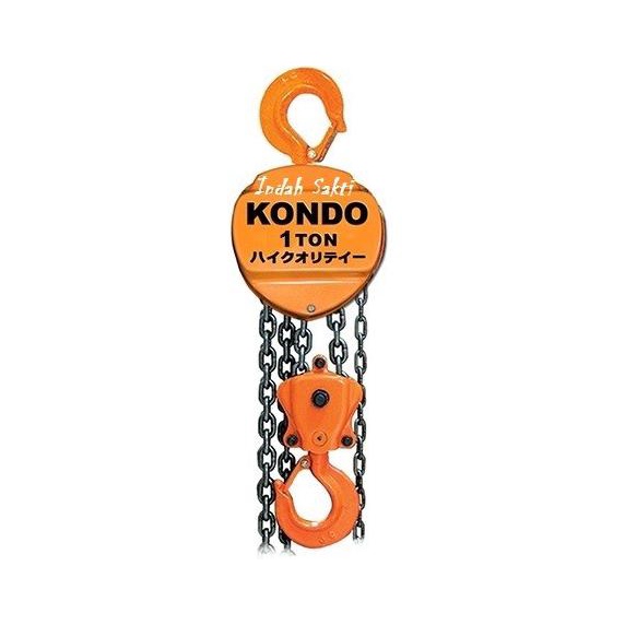 Katrol Chain Block Chainblock Takel 1Ton 5Meter KONDO
