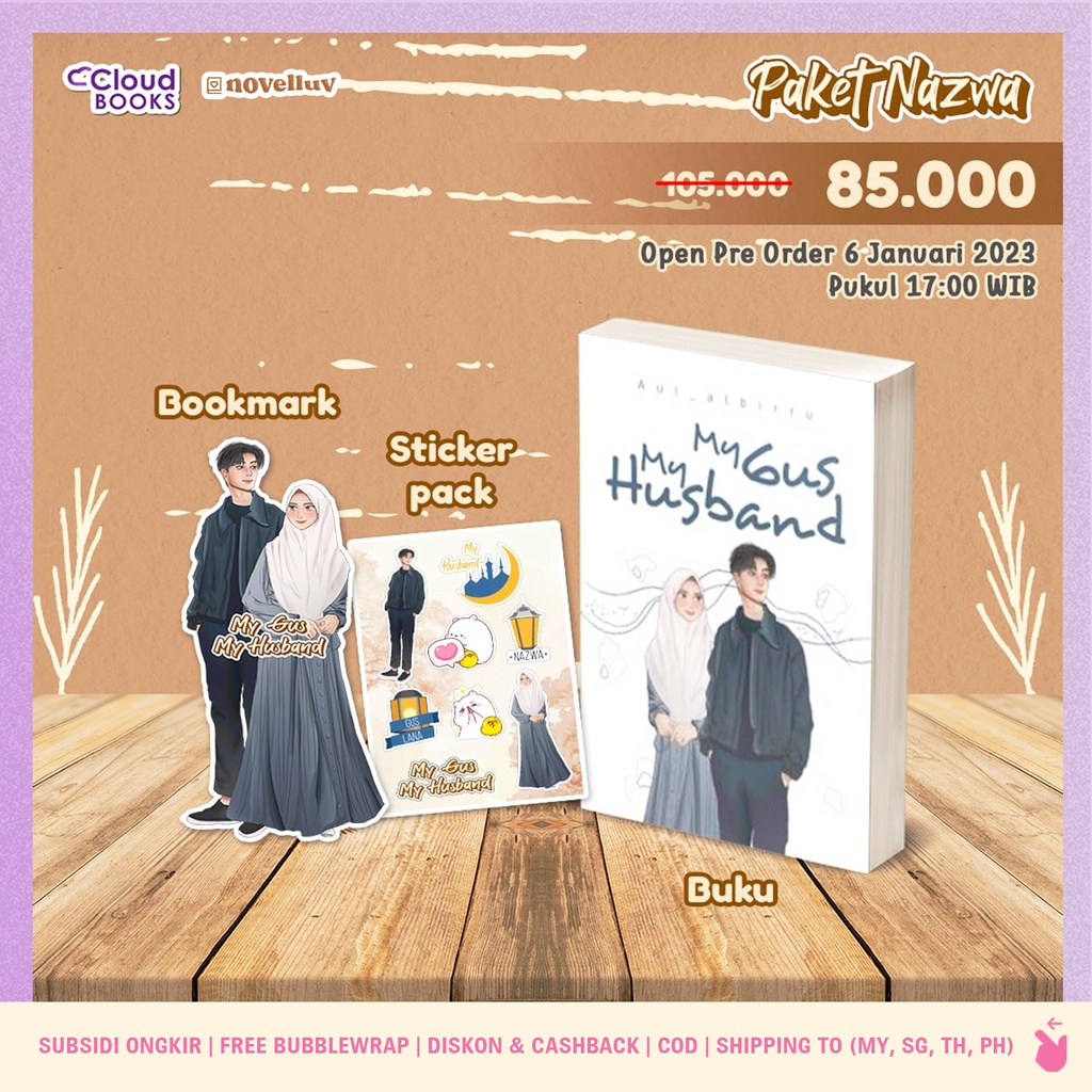Novel My Gus My Husband by Aul Albirru - Novel Wattpad Novel Romansa Remaja Religi Islami