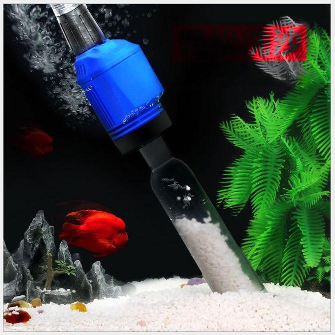 Vakum Aquarium Penyedot Air Aquarium Vacum Listrik Sand Gravel Pembersih Aquarium Penyedot Air Aquarium Water Exchange