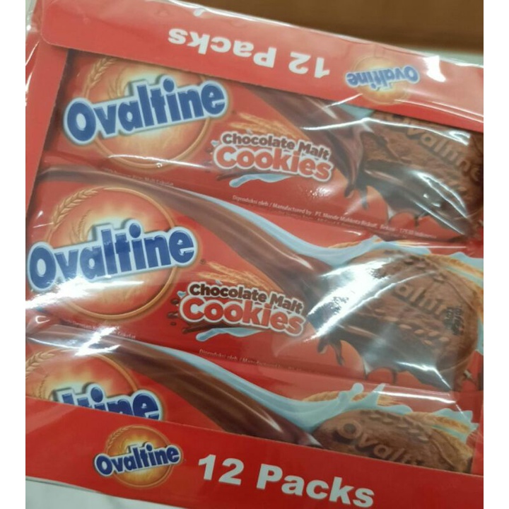 

Ovaltine Chocolate Malt Cookies Biskuit Cokelat