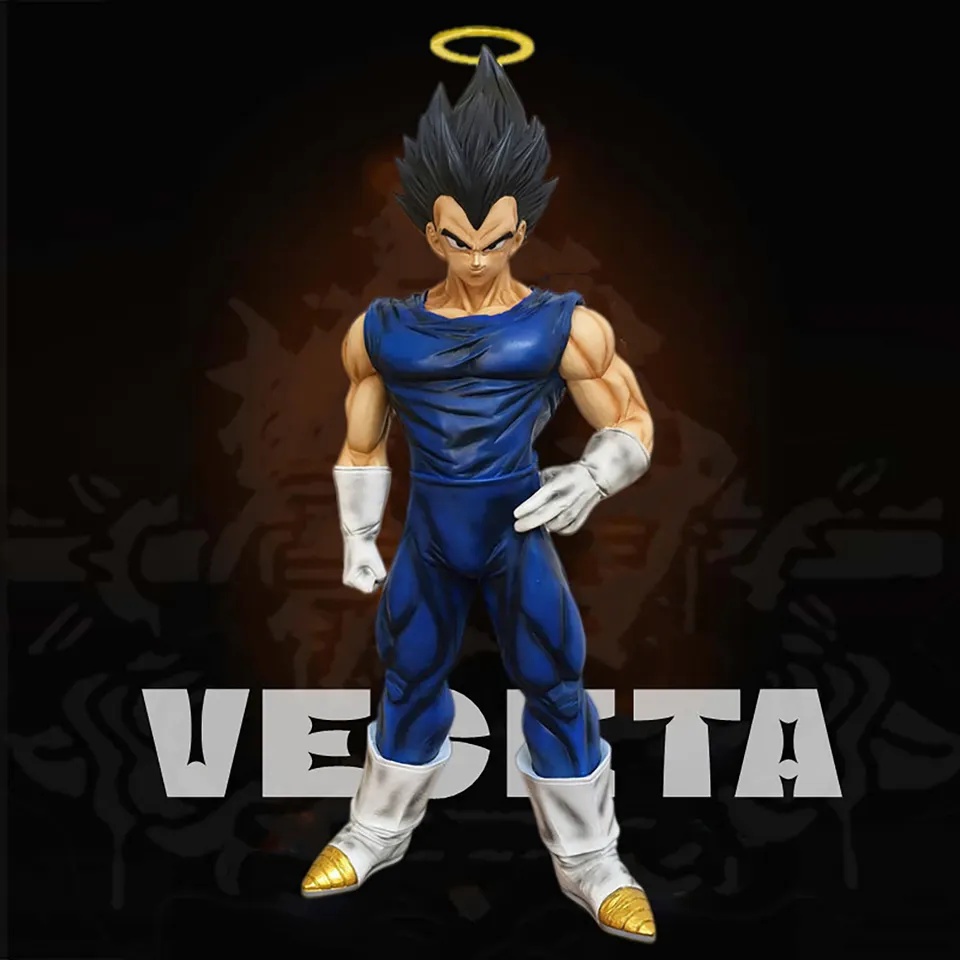 Action Figure Dragon Ball Grandista Nero Vegeta PVC Figure Goku Mainan Anime Kualitas Premium