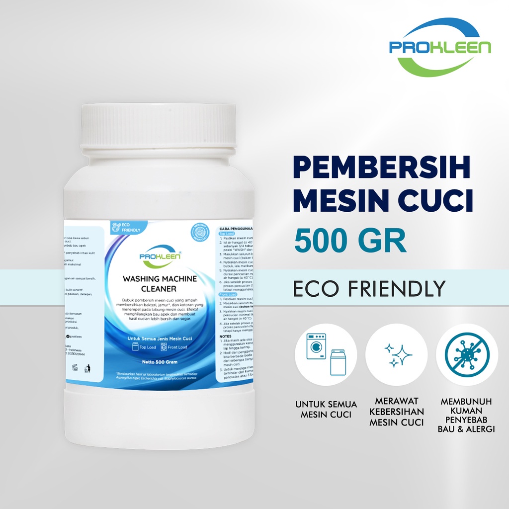 PROKLEEN Pembersih Mesin Cuci Washing Machine Cleaner Premium 500grm