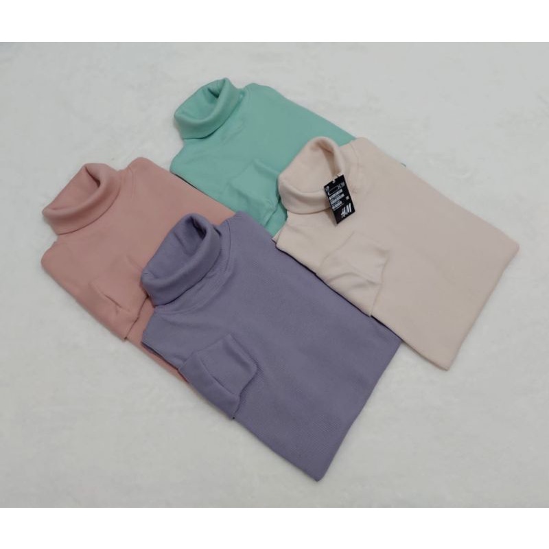 COD] Turtleneck RIB Dan Rajut (Premium) Pria dan Wanita