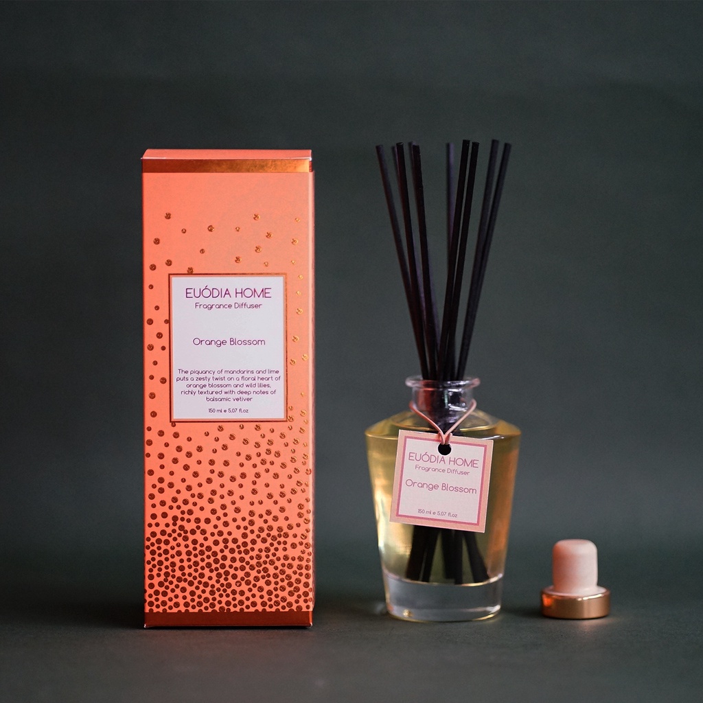 Jual Euodia Home Orange Blossom Fragrance Diffuser 150 ml Aromaterapi