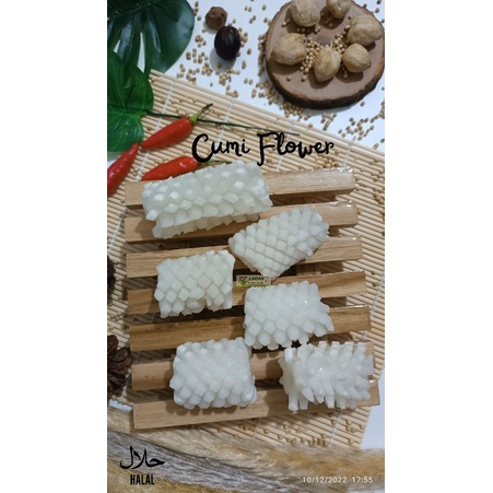 

Cumi Flower/500Gr/Kemasan