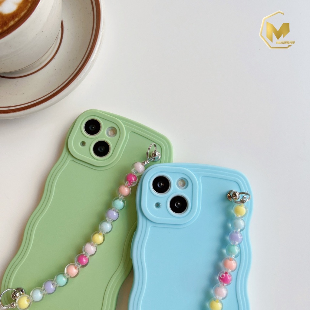 GC02 SOFTCASE GELOMBANG RANTAI MANIK FOR OPPO RENO 4F 5 5F 6 7 8 7Z 8Z MA3920