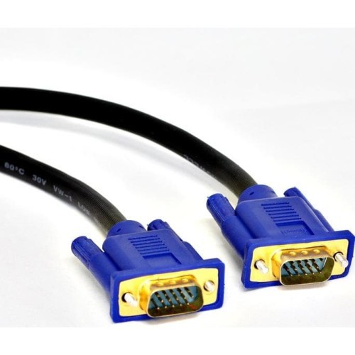 Kabel VGA Gold Plated Male To Male 20 M Kabel VGA Gold Plated 20 Meter