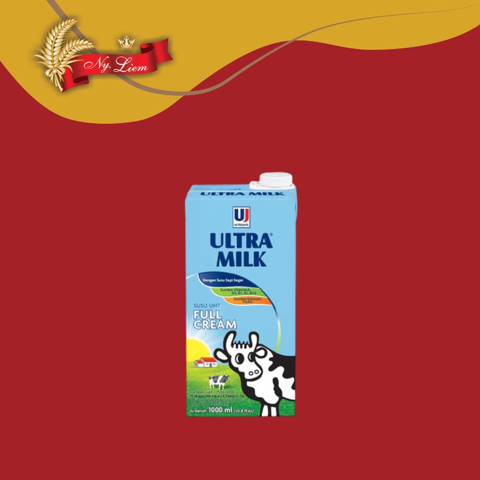ULTRA MILK Susu Full Cream UHT 1 liter