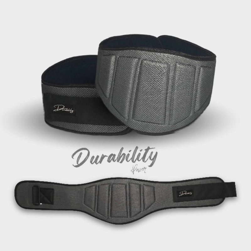 SABUK GYM SABUK FITNESS POWER BELT SABUK ANGKAT BEBAN (DurabilityPower)