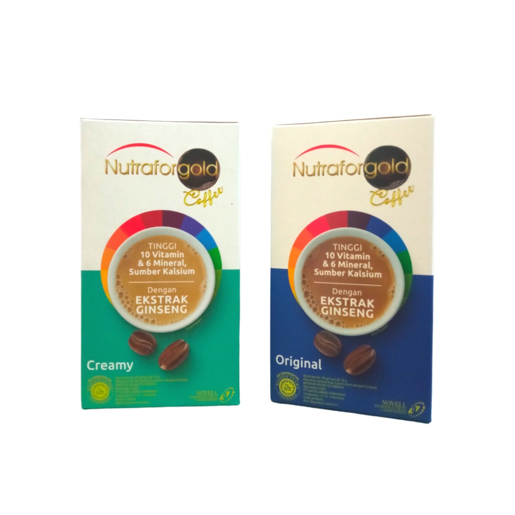 NUTRAFOR GOLD COFFE 5 SACHET 18 GR