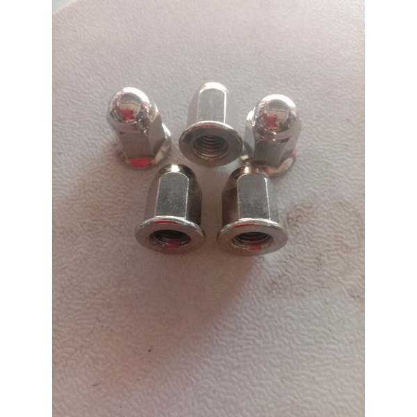 mur knalpot M7 mur topi crom untuk beat vario supra GL dll