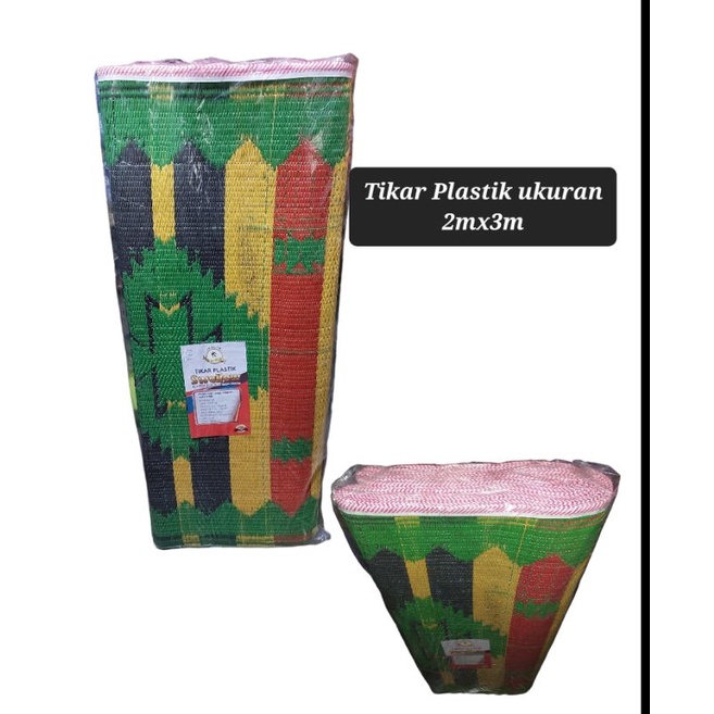 tikar lipat double besar SWALLOW 2x3m/tikar arisan/tikat plastik