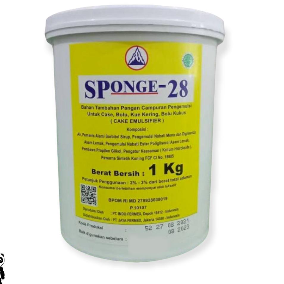 

CodeU0g0F Sponge-28 SP Pengembang Kue 1Kg Cake Emulsifier