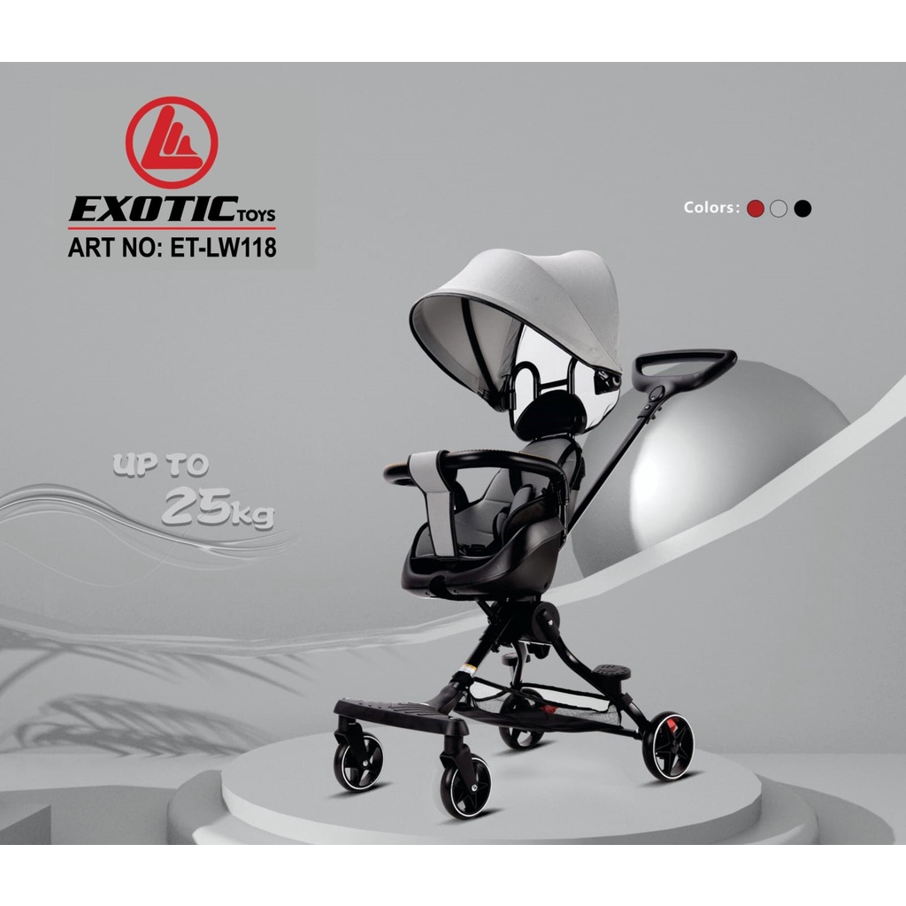 Magic trike stroller Exotic LW118 reversible dua arah New Product