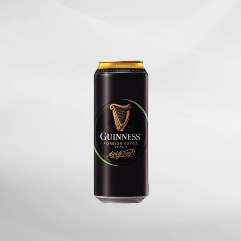 Guinnes beer Can Foreign Xtra Stout Bir Hitam Can 500 ml
