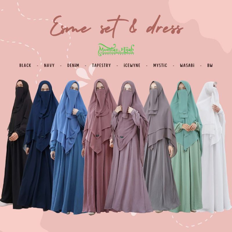 Gamis Esme Set by Mumtaz Hijab