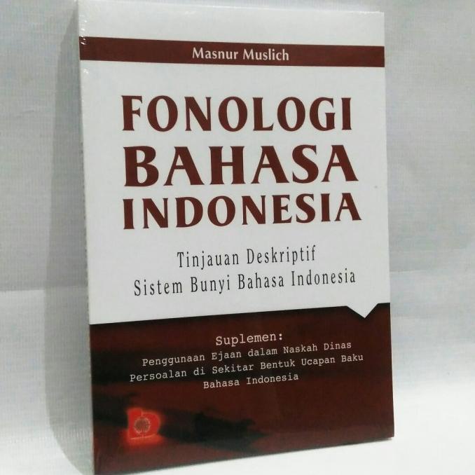 

Buku FONOLOGI BAHASA INDONESIA Terbaru