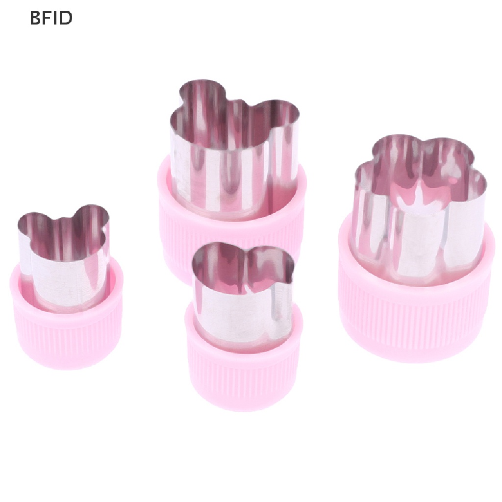 [BFID] Pemotong Sayuran Gagang Plastik Pink Stainless Buah Cutg Die Alat Dapur [ID]