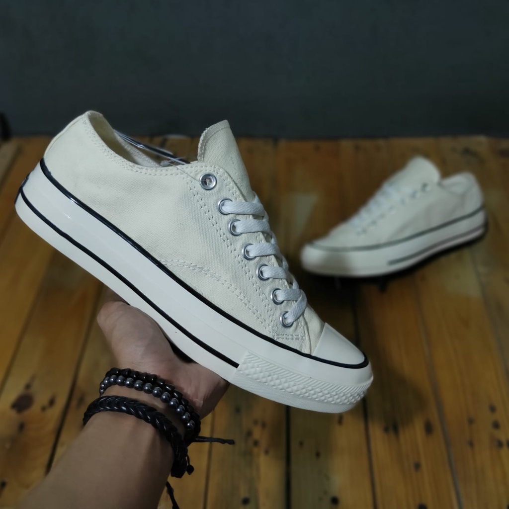 SEPATU CONVERSE_ALLSTAR_CHUCK_TAYLOR LOW CREAM SEPATU SNEAKERS KASUAL SEPATU ALL STAR OX SEPATU CONV