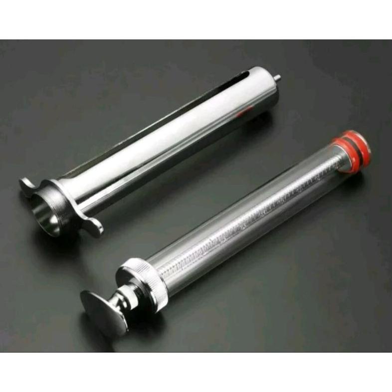 suntikan syringe stainless 50ml spuit spoit suntikan besar jumbo suntikan parfum BERGARANSI