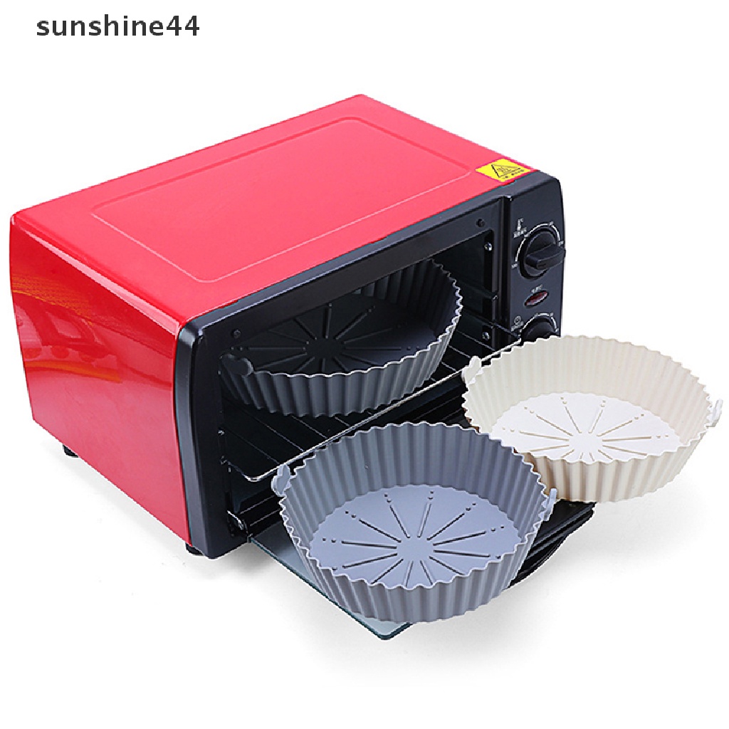 Sunshine Air Fryer Silicone Pot Air Fryer Basket Liner Nampan Loyang Oven Anti Lengket.