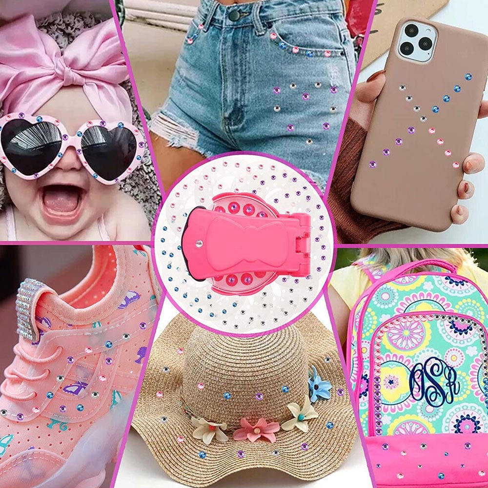 Shining Diamond Bling Bling TB651 - Mainan Fashion Kecantikan Anak Bentuk Manik Manik Mainan fashion anak perempuan untuk Menghias Tas Jaket Sepatu Pakaian Rambut