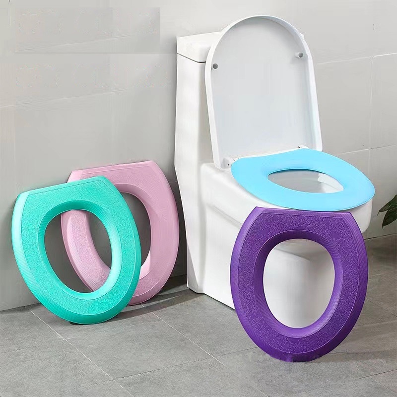 Jual YHOME Cover Pelindung Dudukan Toilet Bentuk O Bahan Eva Lembut Untuk Kamar Mandi Pelapis
