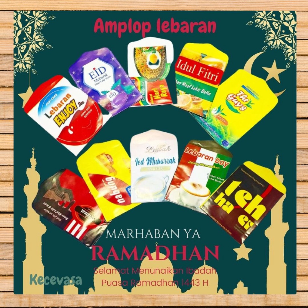 

AMPLOP KECIL LEBARAN IDUL FITRI 2023 ANAK KARAKTER LUCU UNIK MURAH CUSTOM DOMPET THR KETUPAT RESLETING PANJANG KECIL AESTHETIC