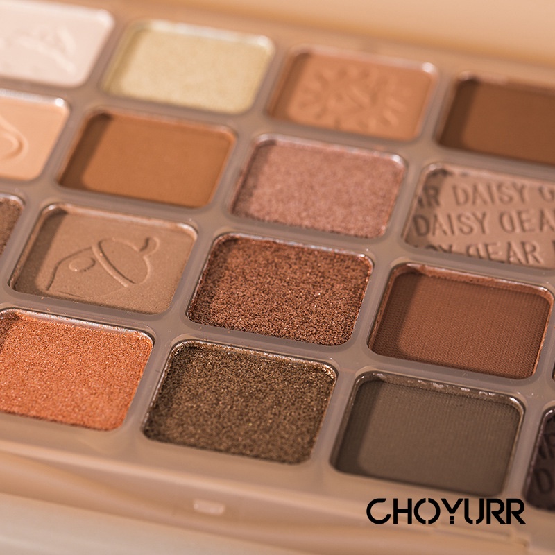 【COD】Eyeshadow 20 Warna Eyeshadow Palette Pigmented Glitter Matte Kombinasi Tahan Lama Korean Eyeshadow Original Ready Stock-CH